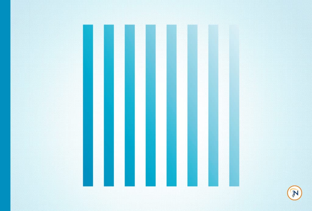 Blue gradient vertical lines