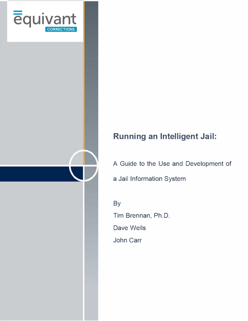Running an Intelligent Jail - Cover