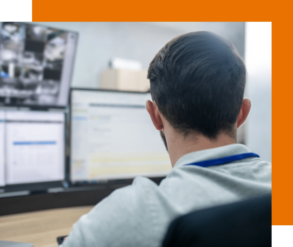 View from behind Employee Monitoring Data Feeds