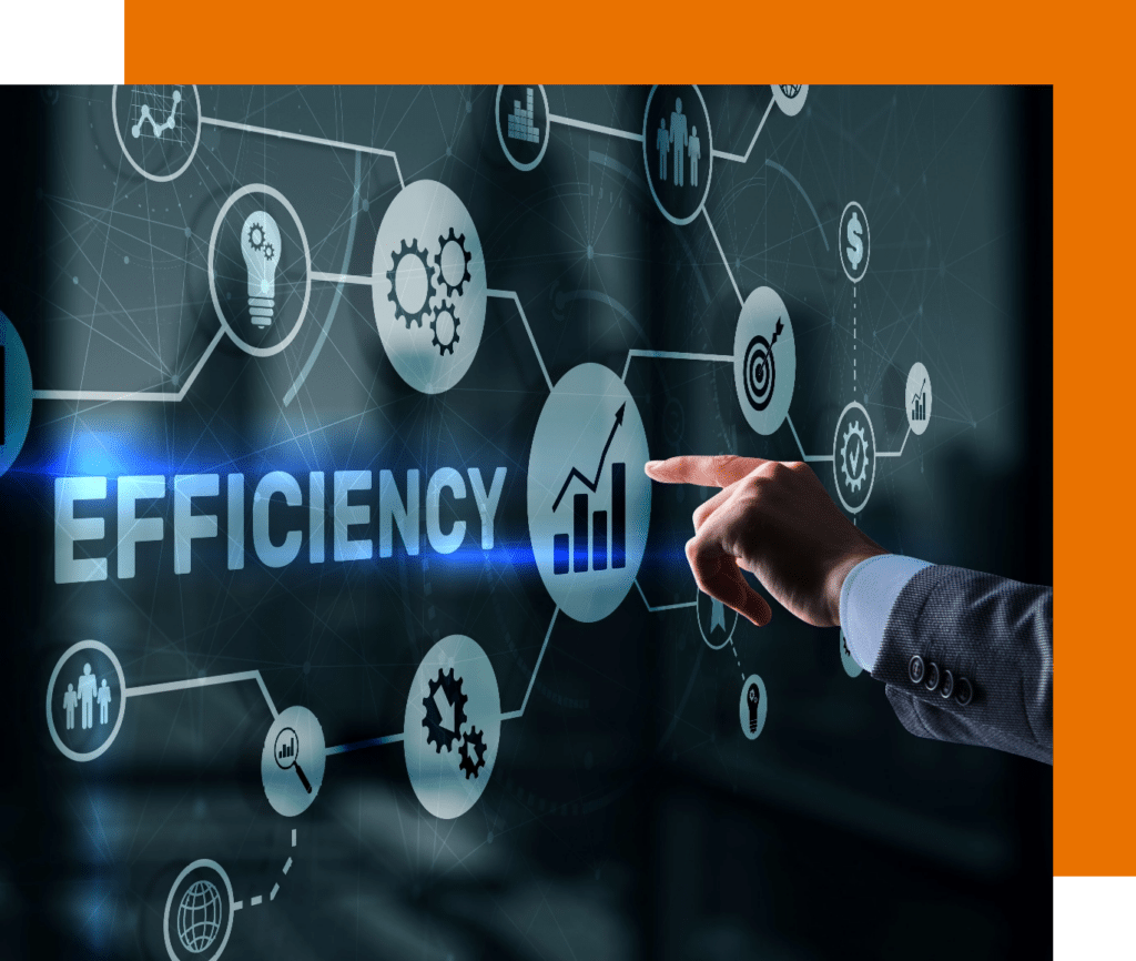 Efficiency graphic